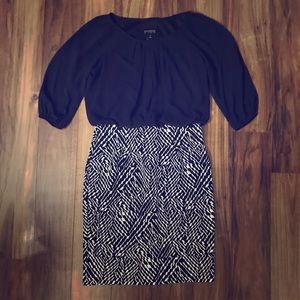 Navy dress